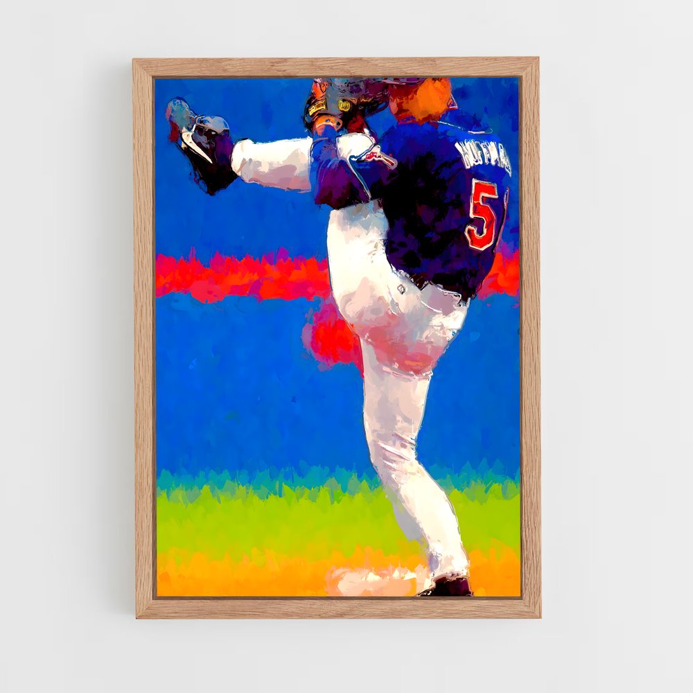 Poster Trevor hoffman – affiche Baseball (vue 4)